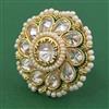 Antique Adjustable Ring with Gold Plating
