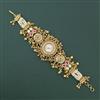Antique Kashmiri Watch with Matte Gold Plating