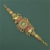 Antique Kashmiri Watch with Matte Gold Plating