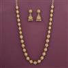 Antique Plain Gold Mala with Gold Plating