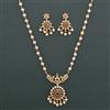 Antique Pearl Pendant Set with Gold Plating