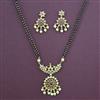 Antique Pearl Mangalsutra with Gold Plating
