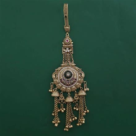 Antique Classic Jhuda with Matte Gold Plating