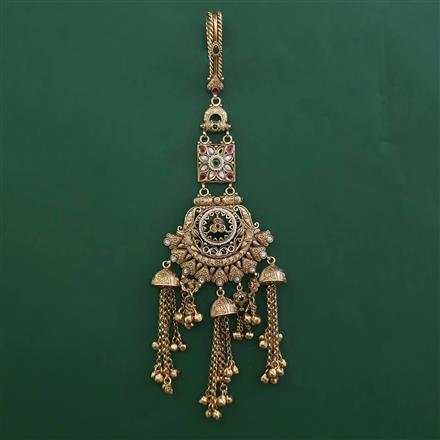 Antique Classic Jhuda with Matte Gold Plating