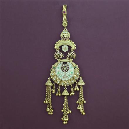 Antique Animal Jhuda with Matte Gold Plating