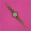 Antique Pearl Watch with Matte Gold Plating