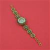 Antique Pearl Watch with Matte Gold Plating
