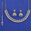Antique Pearl Necklace with Mehndi Plating