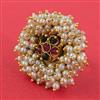 Antique Adjustable Ring with Gold Plating