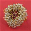 Antique Adjustable Ring with Gold Plating