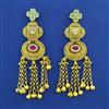 Antique Classic Earring with Matte Gold Plating