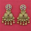 Antique Classic Earring with Matte Gold Plating