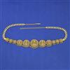 Antique Temple Belt with Matte Gold Plating