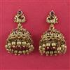 Antique Birds Earring with Matte Gold Plating