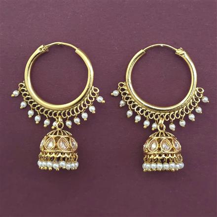 Antique Jhumki with Gold Plating