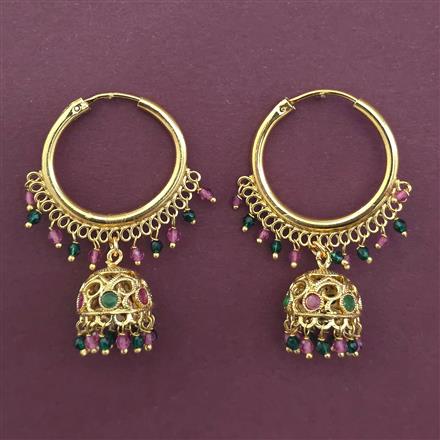 Antique Jhumki with Gold Plating