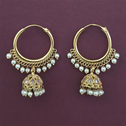 Antique Jhumki with Gold Plating