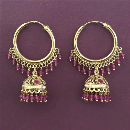 Antique Jhumki with Gold Plating