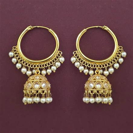 Antique Jhumki with Gold Plating