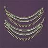 Antique Pearl Ear Chain with Gold Plating