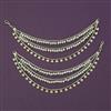 Antique Multi Layer Ear Chain with Gold Plating