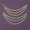 Antique Pearl Ear Chain with Gold Plating