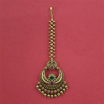 Antique Classic Tikka with Matte Gold Plating
