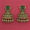 Antique Classic Earring with Matte Gold Plating