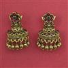 Antique Classic Earring with Matte Gold Plating