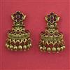 Antique Classic Earring with Matte Gold Plating