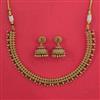 Antique Classic Necklace with Matte Gold Plating