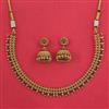 Antique Classic Necklace with Matte Gold Plating