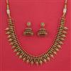 Antique Classic Necklace with Matte Gold Plating