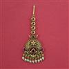 Antique Chand Tikka with Matte Gold Plating