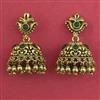 Antique Jhumki with Matte Gold Plating