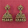 Antique Jhumki with Matte Gold Plating