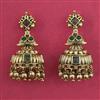 Antique Jhumki with Matte Gold Plating