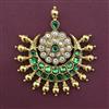 Antique Chand Hair Brooch with Matte Gold Plating