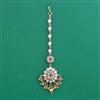 Antique Pearl Tikka with Matte Gold Plating