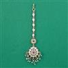 Antique Pearl Tikka with Matte Gold Plating