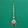 Antique Pearl Tikka with Matte Gold Plating