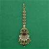 Antique Chand Tikka with Matte Gold Plating