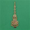 Antique Pearl Tikka with Matte Gold Plating