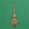 Antique Pearl Tikka with Matte Gold Plating