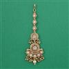 Antique Pearl Tikka with Matte Gold Plating