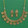 Antique Temple Necklace with Gold Plating
