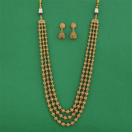Antique Long Mala with Gold Plating