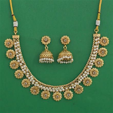 Antique Classic Necklace with Gold Plating