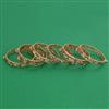 Antique 6 pc with Matte Gold Plating