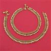 Antique Pearl Payal with Gold Plating
